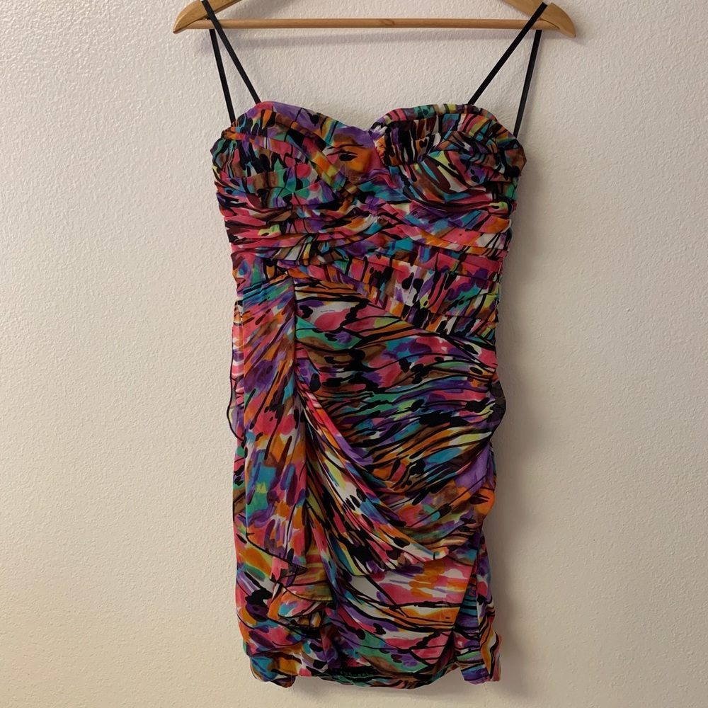 Colorful homecoming/clubbing dress